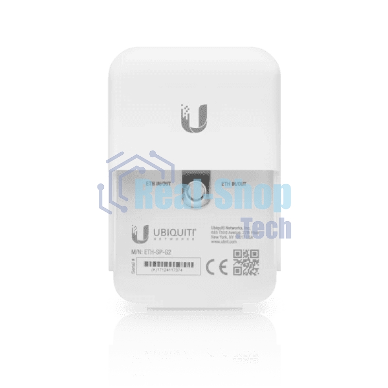 Грозозащита UBIQUITI Ethernet Surge Protector Gen 2 Ethernet уличная, 1 Гбит/с (ETH-SP-G2)