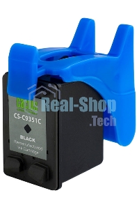 Картридж струйный Cactus CS-C9351C №21XL черный (20 мл) для HP DJ 3920/3940/D1360/D1460/D1470/D1560/D2330/D2360