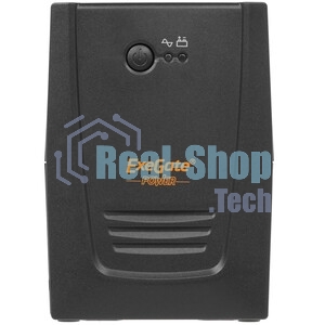 Источник бесперебойного питания ExeGate Power NB-450.LED.AVR.2SH (450VA/270W, LED, AVR, 2*Schuko, батарея 12V 4.5Ah, черный)