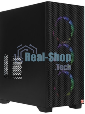 Компьютер IRU Tactio 520B6GP TWR Ryzen 5 7600 (3.7) 32Gb SSD 1Tb RTX 5060TI 8Gb Win 11Pro 64 GbitEth 750W черный (RUS) (2130963)
