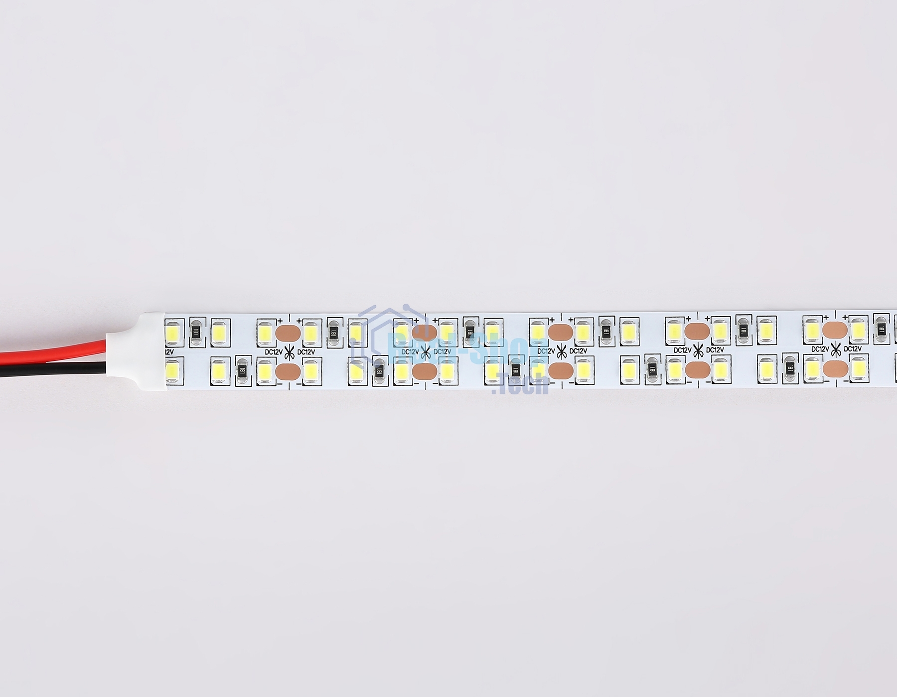 Светодиодная лента Ambrella light GS1603 2835 240Led/ 19.2W m/ 12V IP20 6500K/ 5000*14*1.2mm (2 конт.)