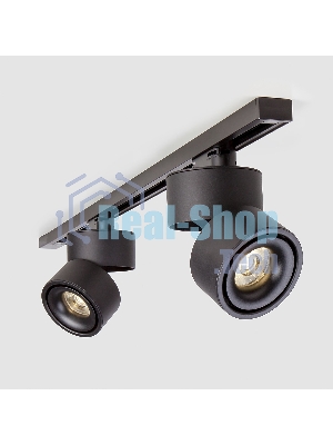 LTB21 / Светильник потолочный светодиодный Klips Черный 15W 4200K