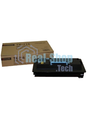 Картридж лазерный Kyocera TK-715 (1T02GR0EU0) черный для KM-3050/4050/5050 34000 стр.