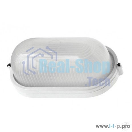 Светильник НПП 1401 60Вт E27 IP54 бел. овал ИЭК LNPP0-1401-1-060-K01