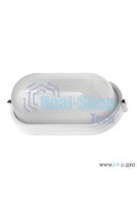 Светильник НПП 1401 60Вт E27 IP54 бел. овал ИЭК LNPP0-1401-1-060-K01