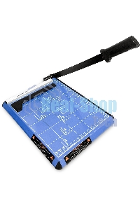 Резак сабельный ГЕЛЕОС РС A4-1 Резак сабельный ГЕЛЕОС РС A4-1, А4, 11-12 листов (70г/м2), прижим механич. корпус металл