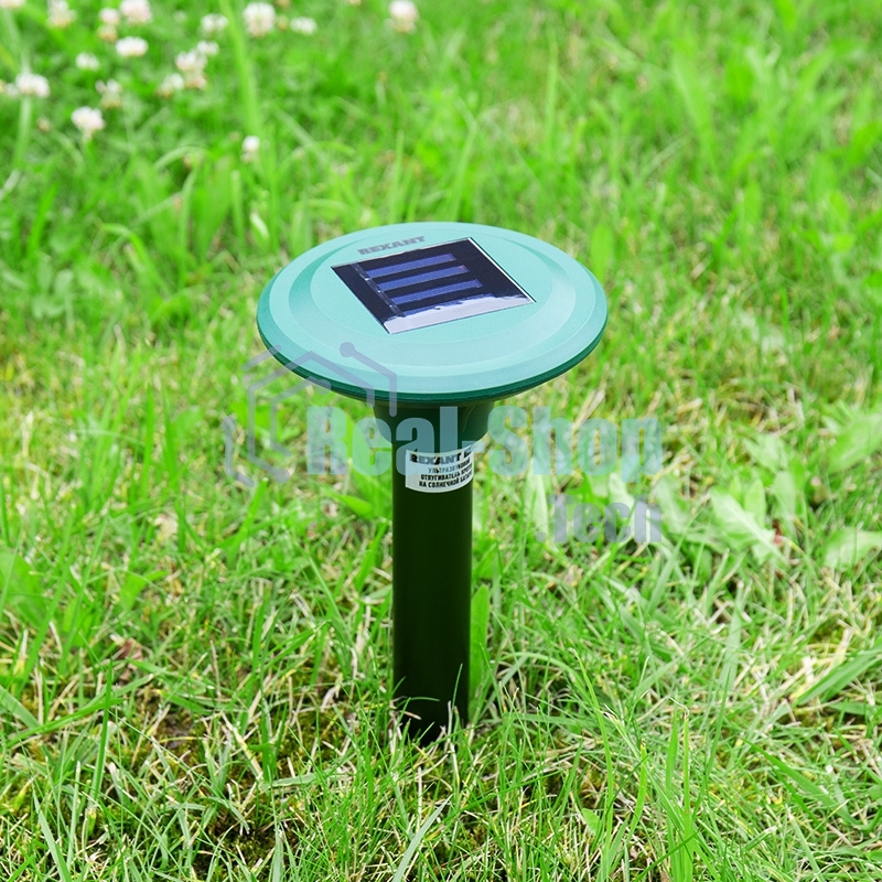 Ультразвуковой отпугиватель кротов на солнечной батарее (R30) Rexant