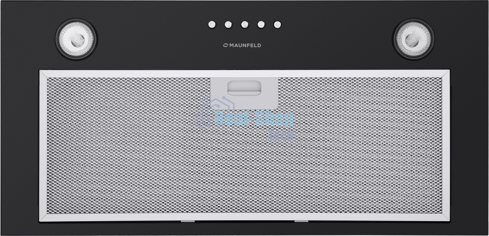 Вытяжка встраиваемая Maunfeld Crosby Singl 60 черный, 60 см, 850 куб. м/ч, 48 дБ