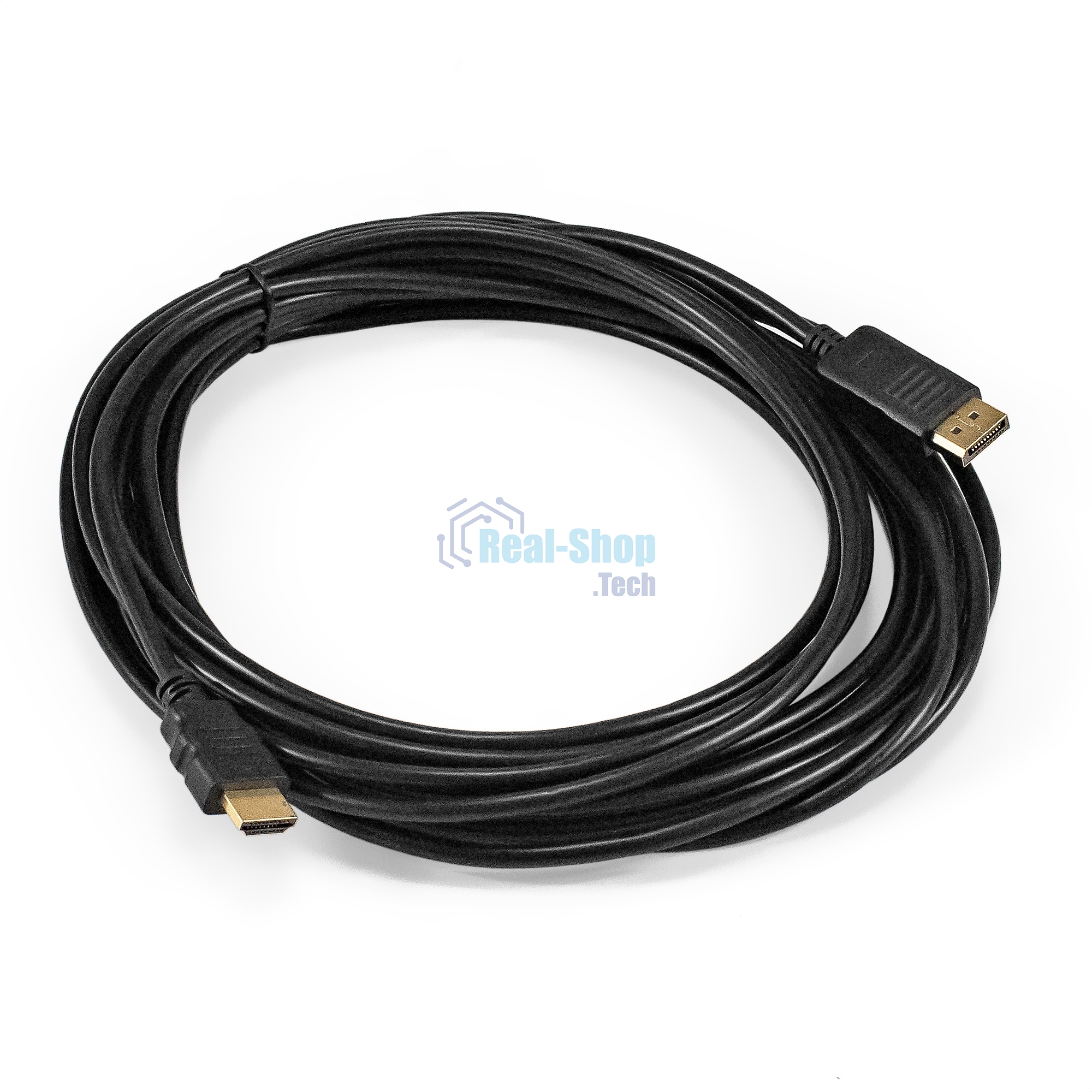 Кабель DisplayPort-HDMI ExeGate EX-CC-DP-HDMI-10.0 (20M/19M, 10м, экран)