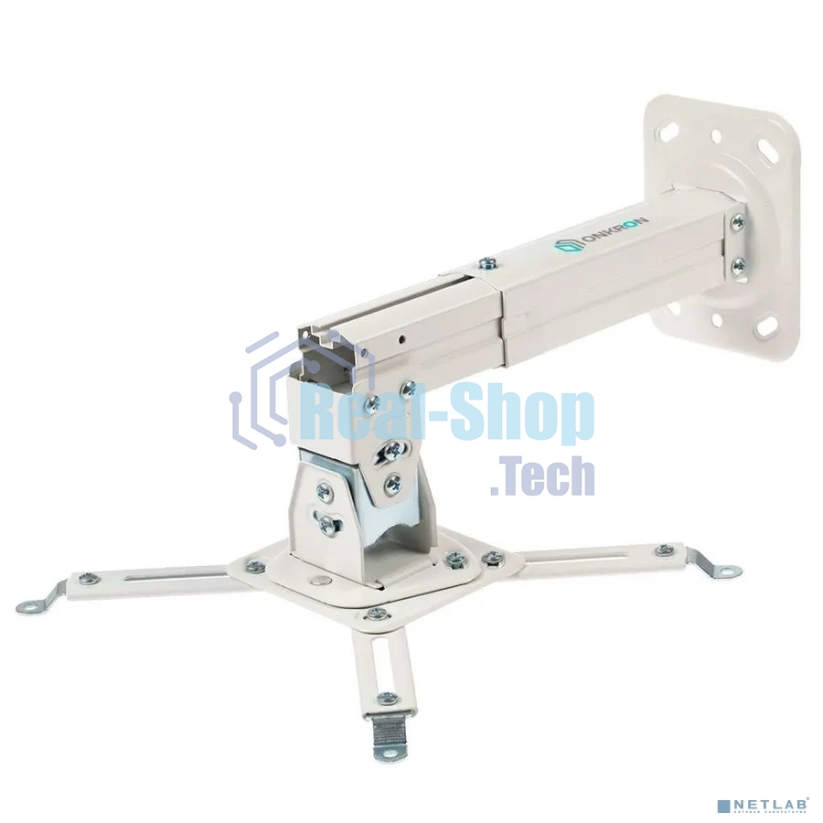 Потолочно-настенный кронштейн для проектора ONKRON K3A белый