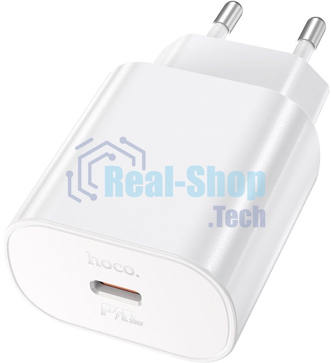 Сетевое зарядное устройство Hoco N22 25W (PD+QC+AFC) USB Type-C универсальное белый