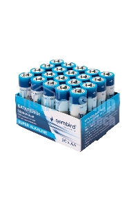 Батарейки щелочные/алкалиновые Gembird Gb-LR6-20B, тип AA, 20шт, коробка