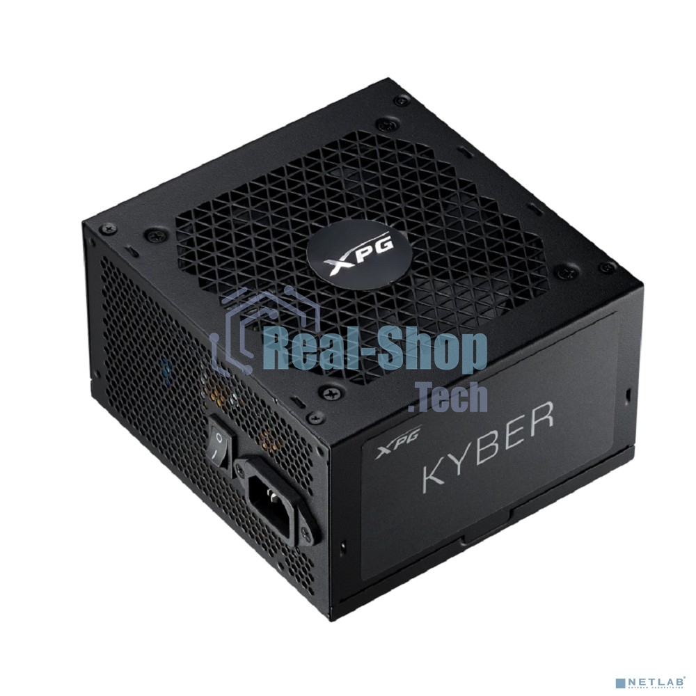 Блок питания ADATA XPG KYBER 650 RTL (KYBER650G-BKCEU), 650Вт, 80 PLUS Gold, 120мм, черный