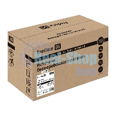 Источник бесперебойного питания ExeGate Smart LB-2000.LCD.AVR.4SH (2000VA/1200W, цветной LCD, AVR, 4*Schuko, батарея 12V 9Ah - 2 шт., металлический корпус, Black)