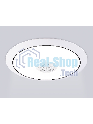 Музыкальный светодиодный светильник Ambrella light FZ710 WH белый IP20 40W 3000-6500K+RGB Music 370*56 (ПДУ ИК)