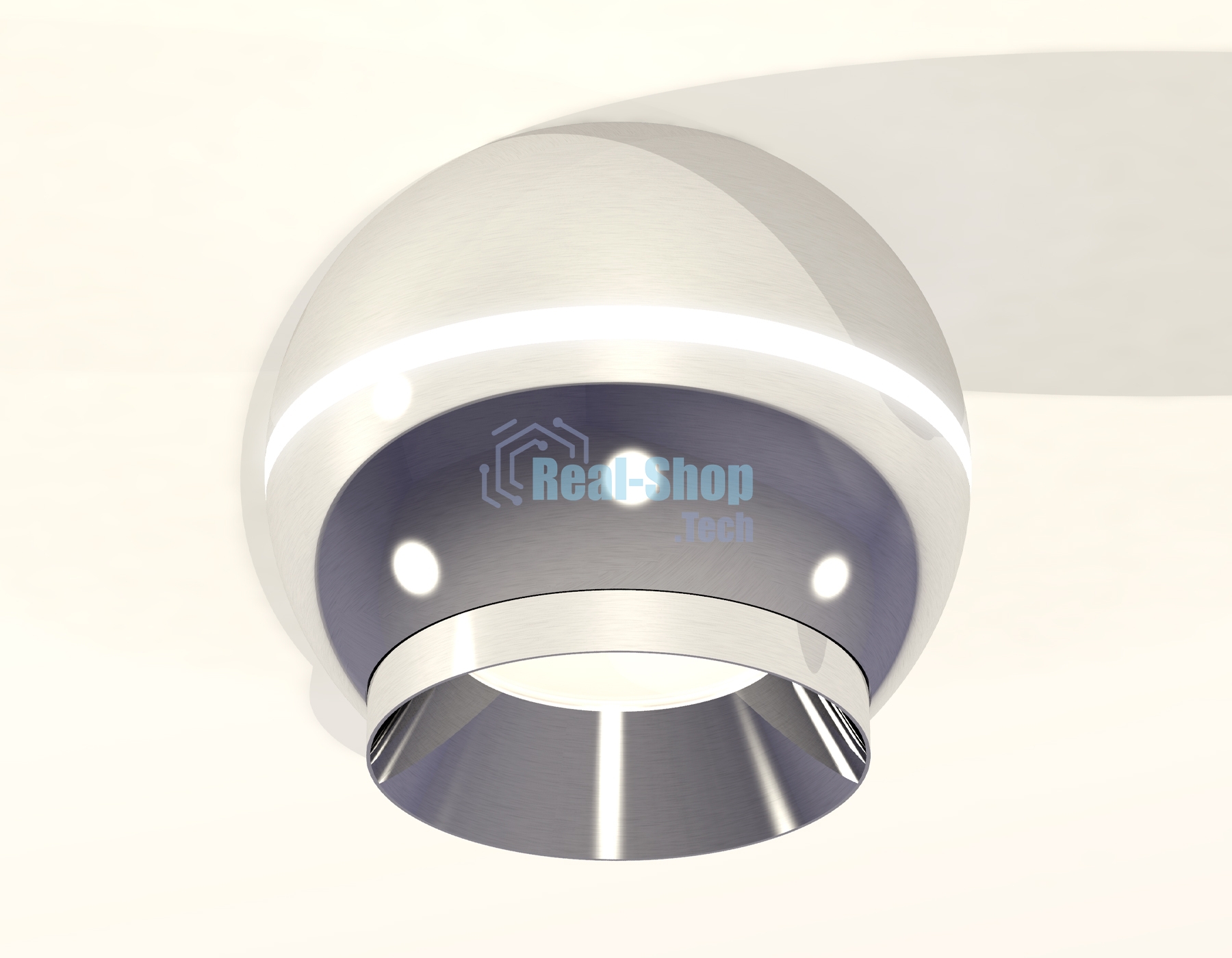 Светильник Ambrella Light XS1104002 PSL серебро полированное MR16 GU5.3 LED 3W 4200K (C1104, N7032)