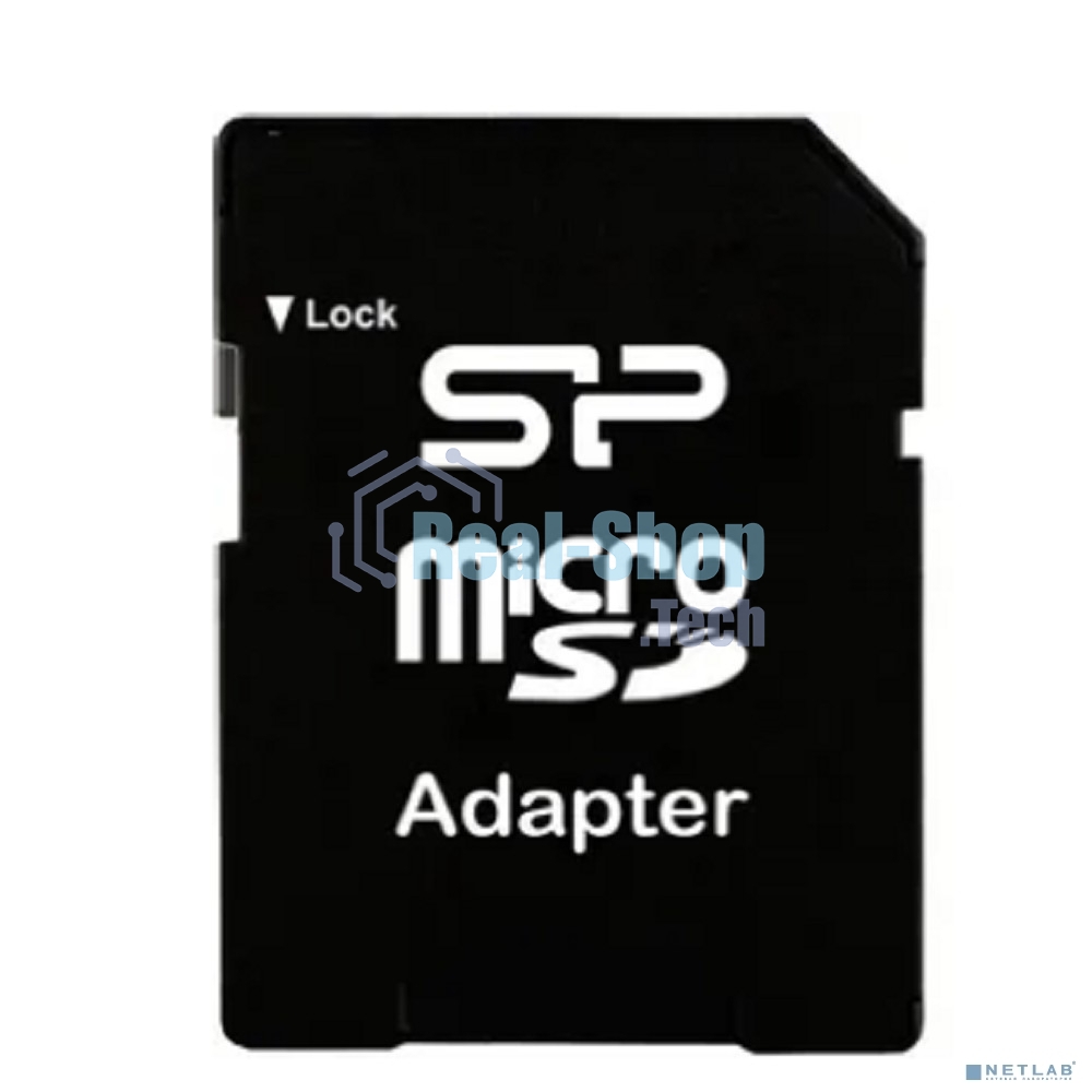 Флеш карта microSD 64Gb Silicon Power microSDHC Class 10 UHS-I A1 V30 U3 (SD адаптер) 100MB/s