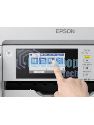 МФУ струйное EPSON M15180 (C11CJ41408), A3+, ч/б, печ. до 25 стр/мин., скан. до 26 стр/мин., 4800 x 1200 dpi (печать) 1200x1200dpi, USB, RJ-45, Wi-Fi, Air Print