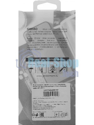 Чехол (клип-кейс) Gresso Air, для Samsung Galaxy A02, прозрачный/рисунок gr17aaae9157