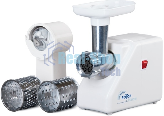 Мясорубка электрическая Ротор Макси ЭМШ 35/300-3 1500Вт белый