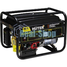 Электрогенератор бензиновый Huter DY3000LX, 2.7 кВт, 67 дБ, 45 кг
