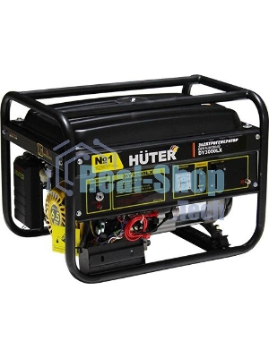 Электрогенератор бензиновый Huter DY3000LX, 2.7 кВт, 67 дБ, 45 кг