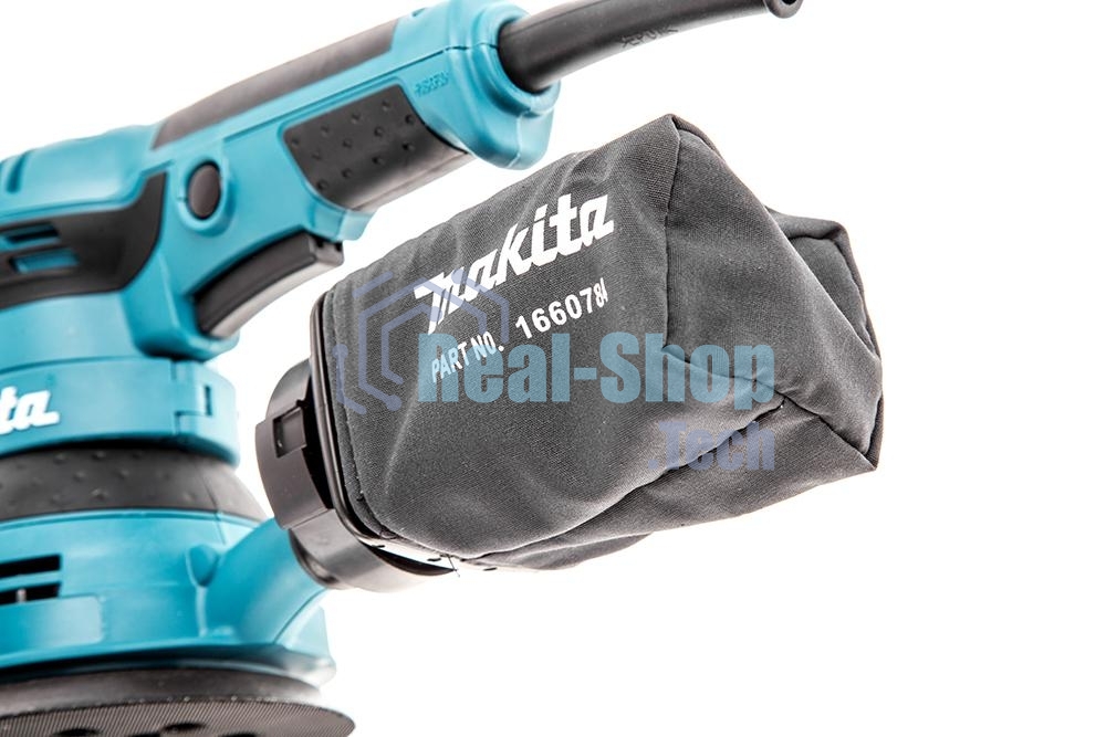 Эксцентриковая шлифовальная машина Makita BO5041 ЭШМ,300Вт,ф125мм,4000-12000об\м,ампл-2.8мм,1.4кг,кор,п\сборник,доп.рукоятка