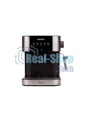 Кофеварка рожковая Centek CT-1164 серебристый, исп. кофе - молотый, 1.5 л, 1150 Вт, 15 бар