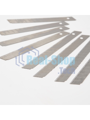 Сегментированное лезвие Rexant 9 мм 10 шт.