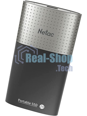 Внешний SSD Netac Z9, 500 Gb, USB 3.2 Gen 2 Type-C, R/W 550/480, черный