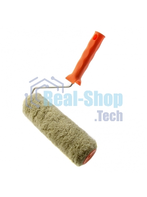 Валик Сибртех Фасадные работы, 250мм, ворс 18мм, D 48мм, D ручки 6 мм, полиакрил, полиэстер