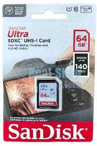 Флеш карта SANDISK SDXC 64Gb UHS-I SDSDUNB-064G-GN6IN