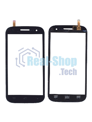 Сенсорное стекло (тачскрин) для Fly IQ451 Quattro Vista, черное