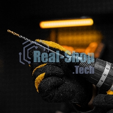 Сверло спиральное по металлу Denzel 4,2 х 119 мм, Р6М5, Golden Tip, удлиненное