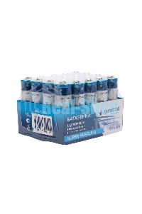 Батарейки щелочные/алкалиновые Gembird Gb-LR6-20B, тип AA, 20шт, коробка