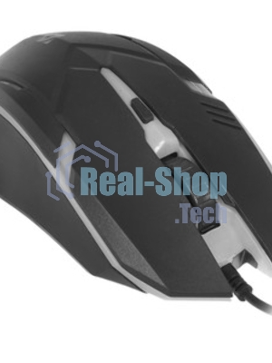 Мышь проводная Defender Cyber MB-560L черный, 1200 dpi, USB, кнопки - 3