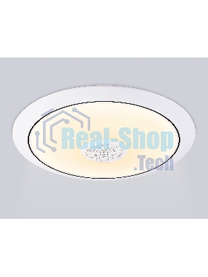 Музыкальный светодиодный светильник Ambrella light FZ710 WH белый IP20 40W 3000-6500K+RGB Music 370*56 (ПДУ ИК)
