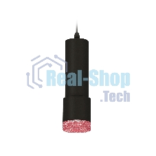 Светильник Ambrella Light XP7402003 SBK/PI черный песок/розовый MR16 GU5.3 (A2302, C6343, A2030, C7402, N7193)