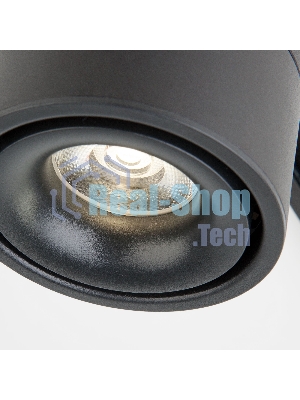 LTB21 / Светильник потолочный светодиодный Klips Черный 15W 4200K