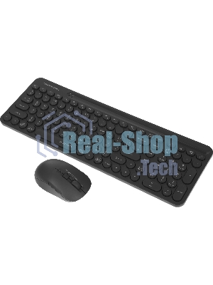 Комплект клавиатура+мышь A4Tech FStyler FG3300 Air2 беспроводной, USB, 2000 DPI, серый