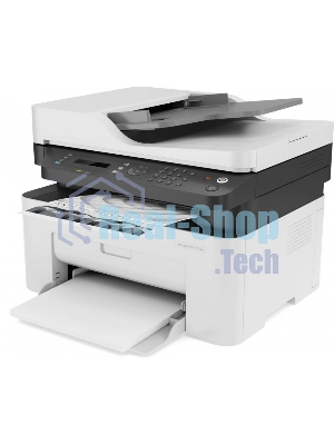 МФУ лазерное HP Laser MFP 137fnw (4ZB84A), A4, ч/б, печ. до 20 стр/мин., скан. до 15 стр/мин. (ч/б) 6 стр/мин. (цвет), 1200 x 1200 dpi (печать) 600x600dpi (скан.), USB, RJ-45, Wi-Fi, Air Print, Mopria