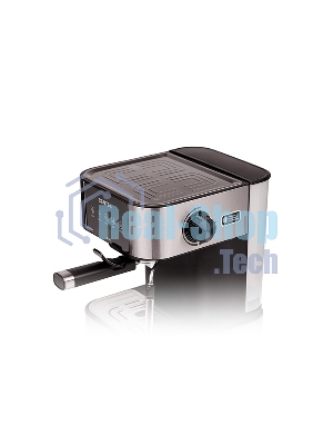 Кофеварка рожковая Centek CT-1164 серебристый, исп. кофе - молотый, 1.5 л, 1150 Вт, 15 бар