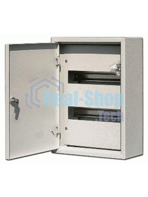 Корпус металлический навесной 400х300х120 24мод. IP31 ЩРН-24 DEKraft 30203DEK