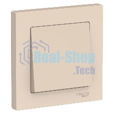 Выключатель 1-кл. ATLAS DESIGN (сх.1) 10АХ в сборе беж. SchE