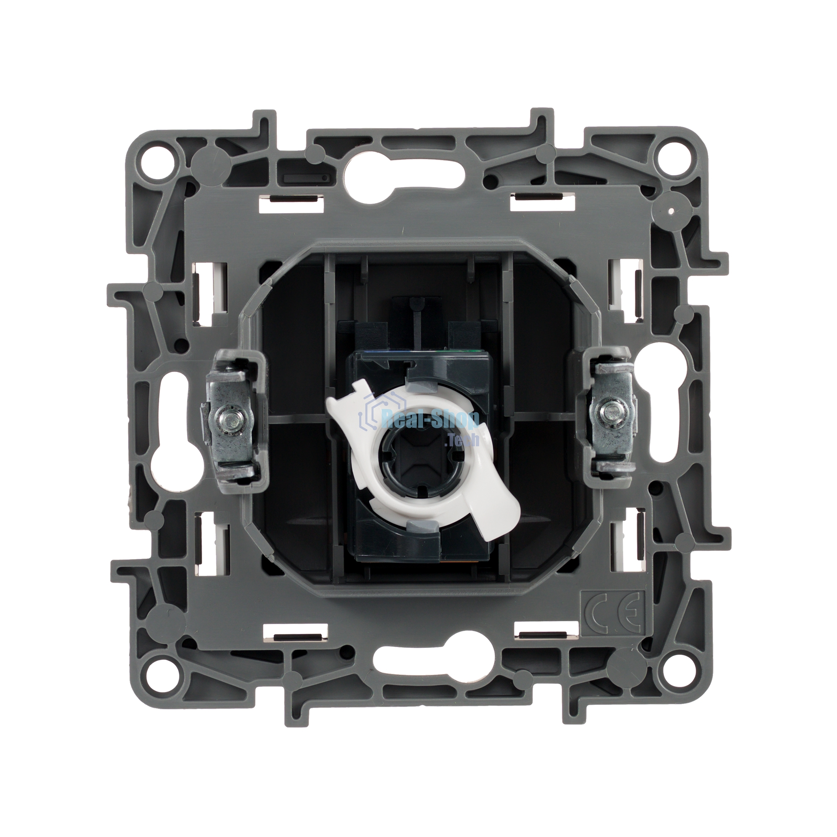 Монтажное оборудование Розетка кат.6 UTP, белая, RJ45 разъем, ETIKA LEG-672253