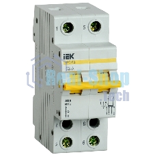 Выключатель-разъединитель трехпозиционный Iek MPR10-2-063 ВРТ-63 2P 63А
