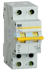 Выключатель-разъединитель трехпозиционный Iek MPR10-2-063 ВРТ-63 2P 63А