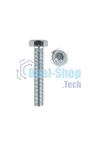 Болт шестигранный Kranz DIN 933, 8х45, упаковка поставщика (24 кг./1 100 шт.)