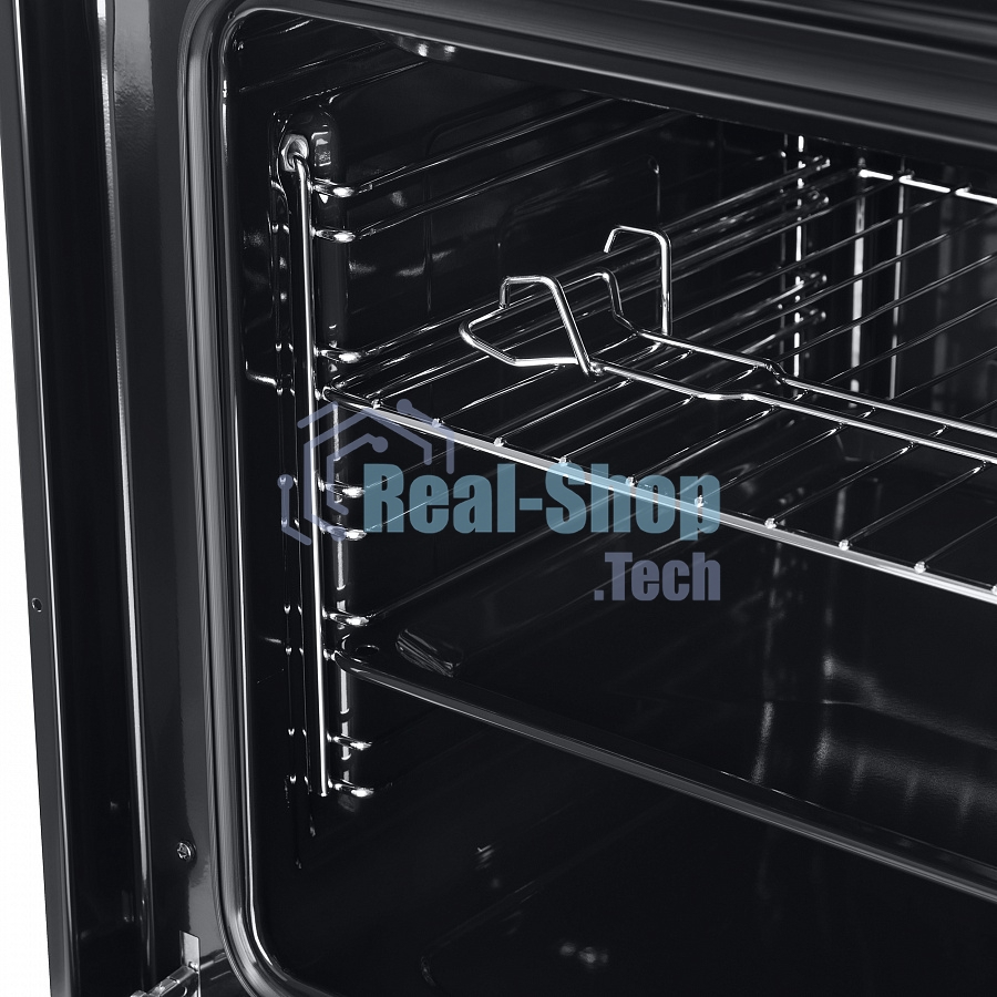 Духовой шкаф электрический Maunfeld EOEM.589B черный/серебристый, встраиваемый