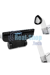 Пылесос вертикальный Kitfort KT-586-2 голубой, питание от сети, 400 Вт, уборка сухая, пылесборник 1,2 л